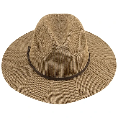 Bellezza Knitted Straw Hat - Tan - Assorted