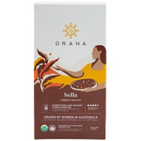 Grana Organic Coffee Capsules - Bella Organic Espresso - 10s