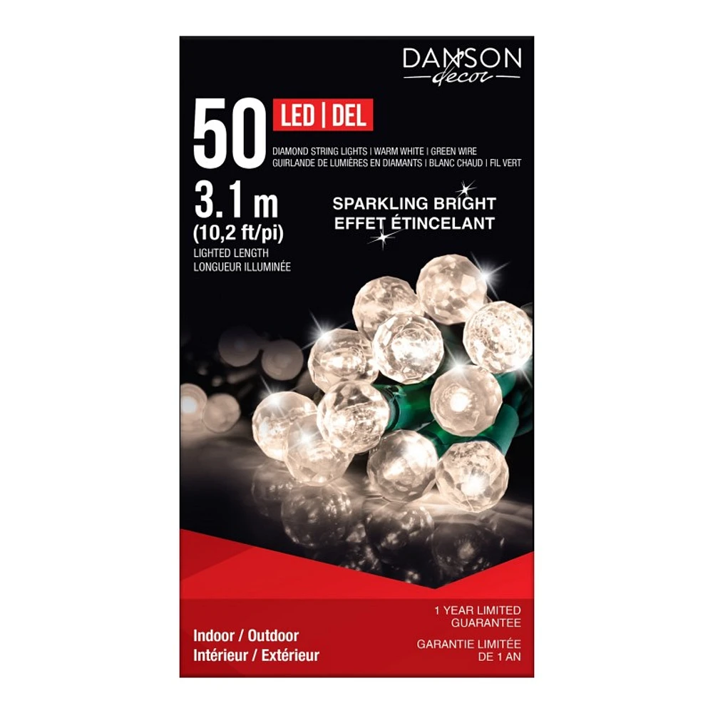 Danson Decor LED String Lights - 3.1m