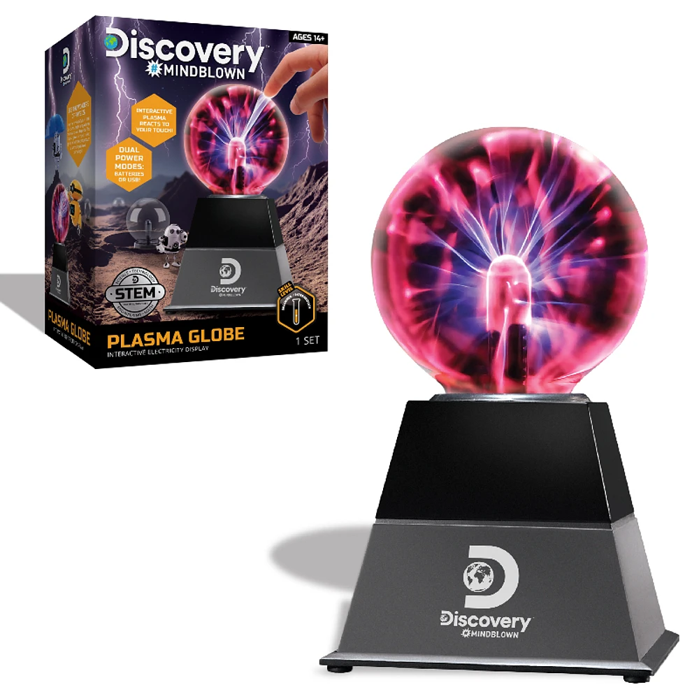 Discovery Mindblown Plasma Globe - 3 Inch