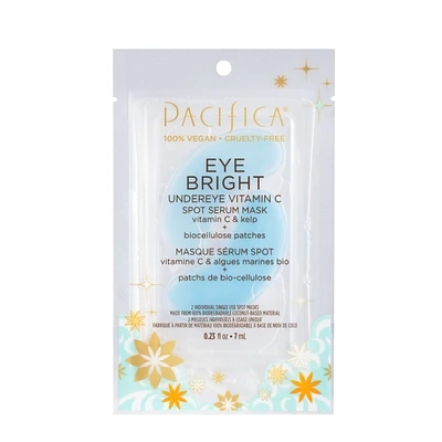 Pacifica Eye Bright Undereye Vitamin C Spot Serum Mask - 7ml