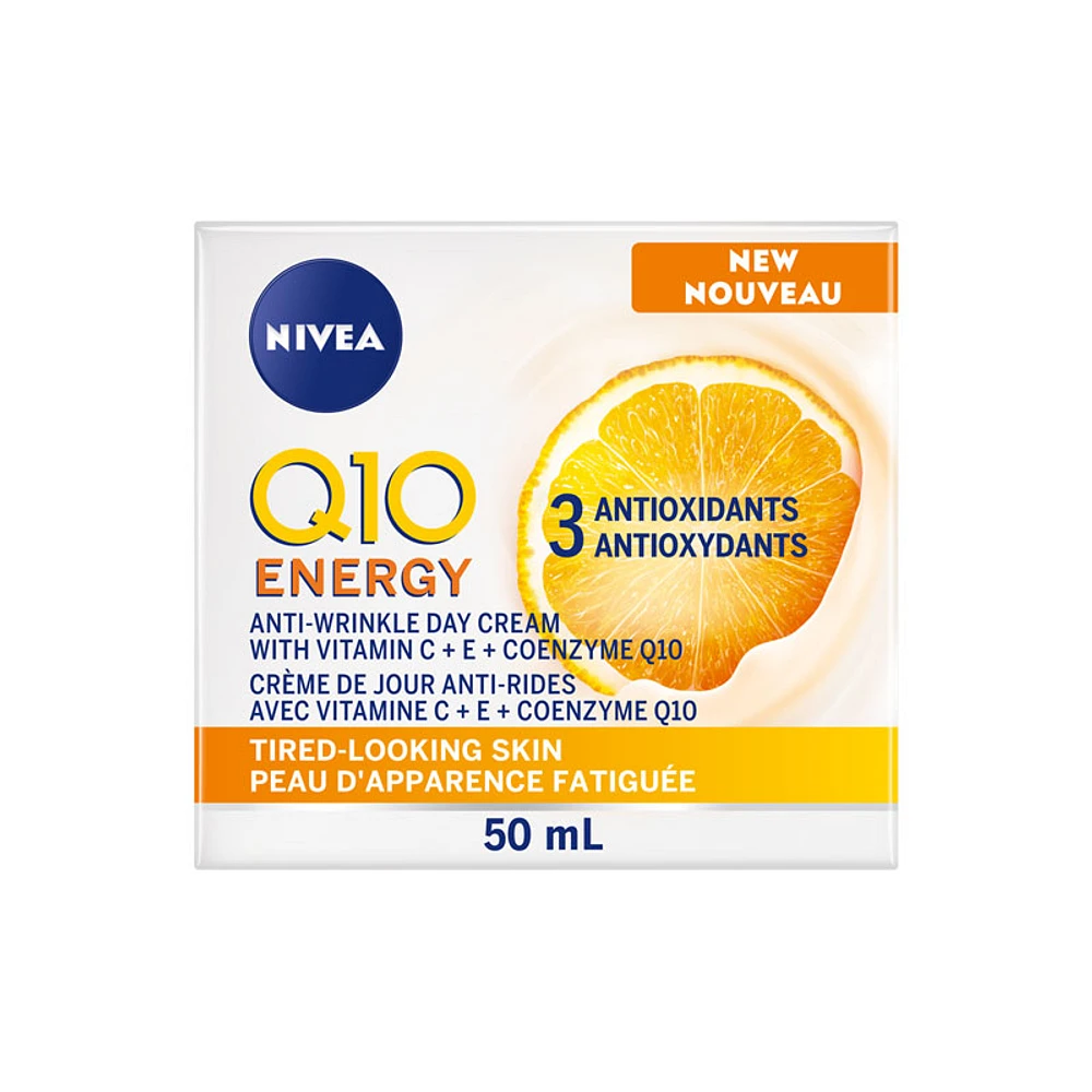 Nivea Q10 Plus C Anti-Wrinkle + Energy Day Cream - 50ml