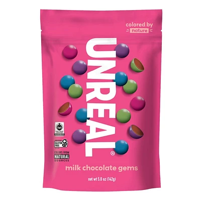 Unreal Milk Chocolate Gems - 142g