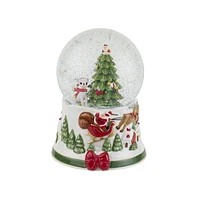 Spode Snow Globe - Rudolph the Red-Nosed Reindeer