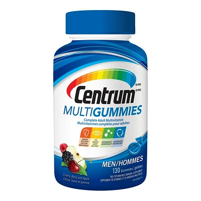 Centrum MultiGummies Men's Multivitamin/Mineral Supplement - 130s