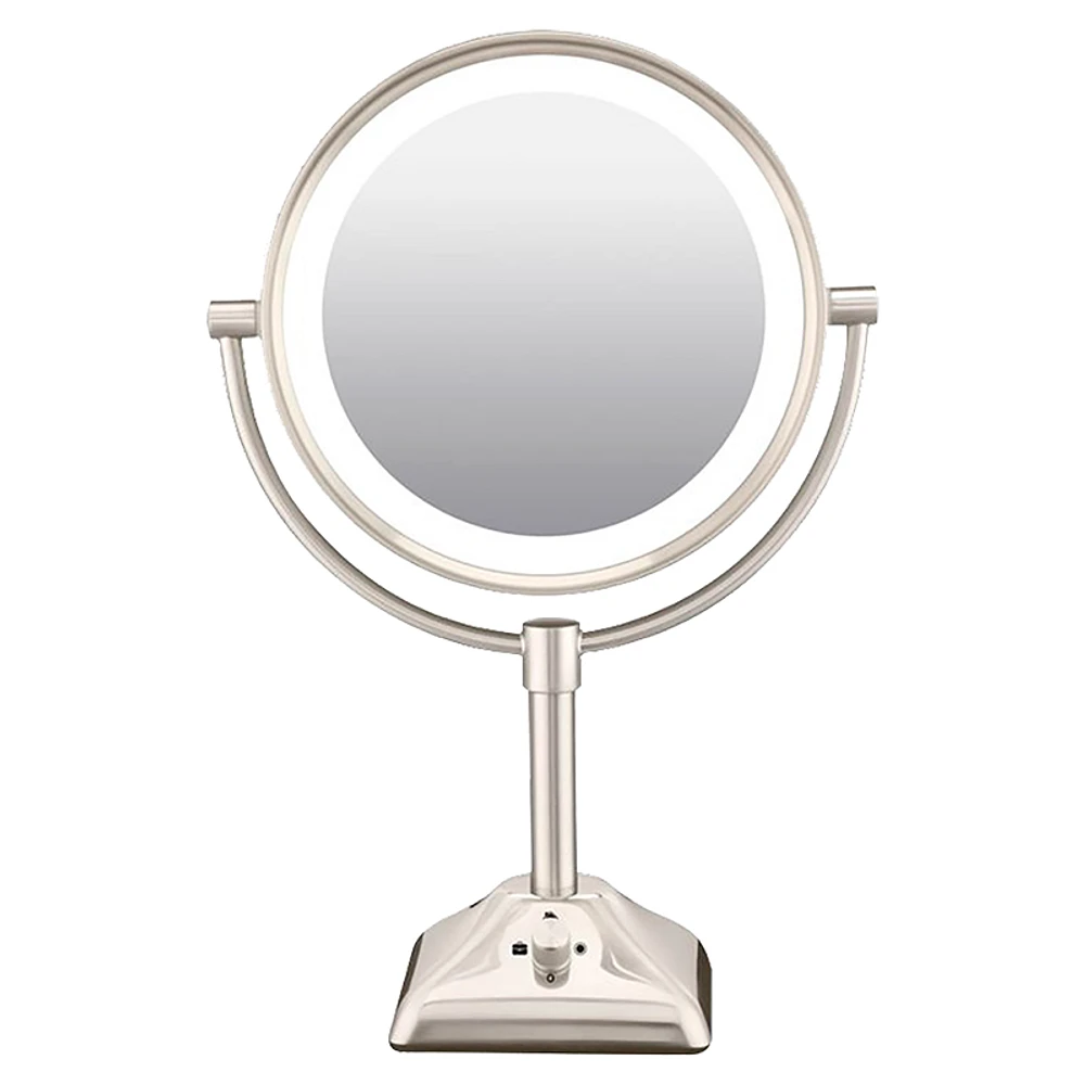 Conair True Glow LED Mirror - Satin Nickel - TGBE104XC