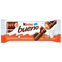 Kinder Bueno Milk Chocolate and Hazelnut Cream Candy Bars