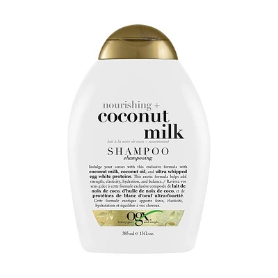 OGX Nourishing + Coconut Milk Shampoo - 385ml