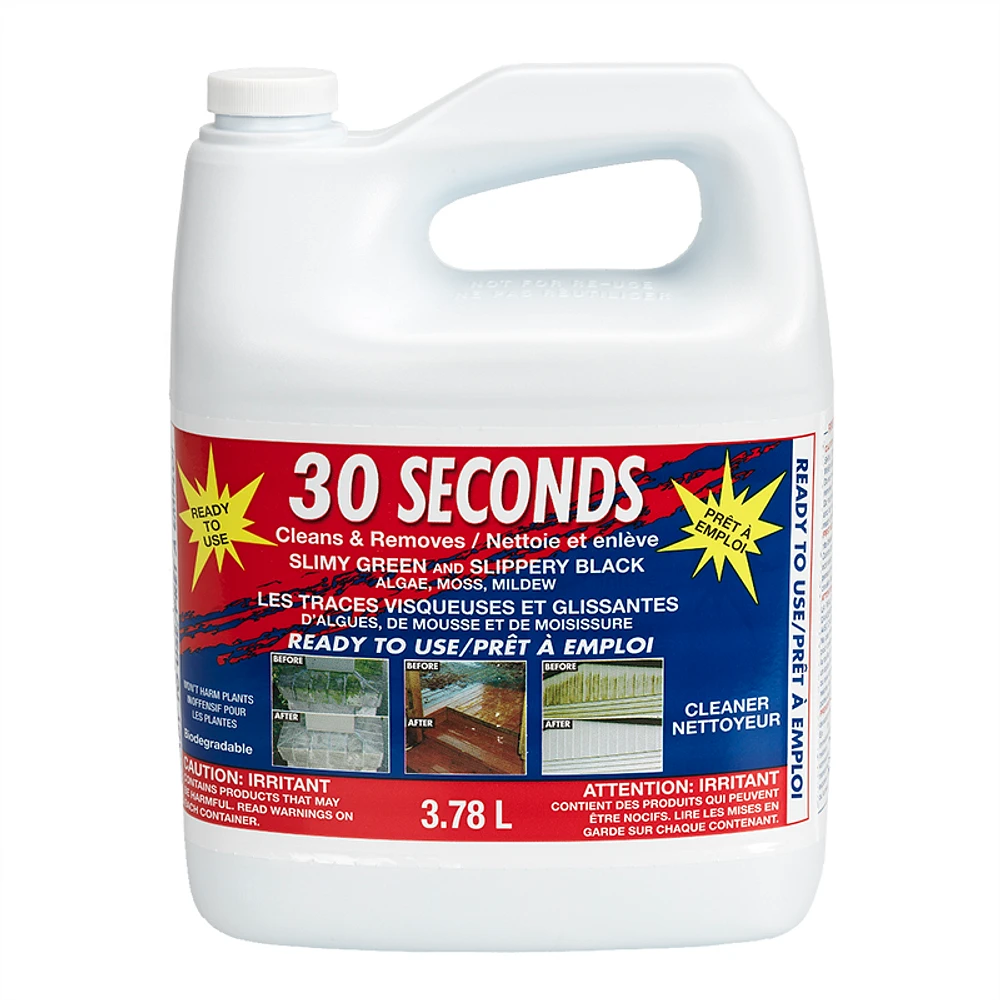 30 Seconds Outdoor Cleaner - 3.78L