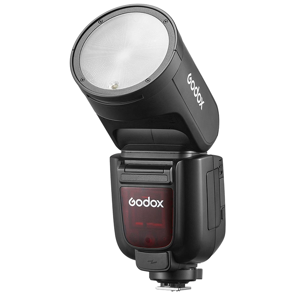 Godox Hot-Shoe Clip-On Flash for OM System Cameras - GO-V1PRO-O