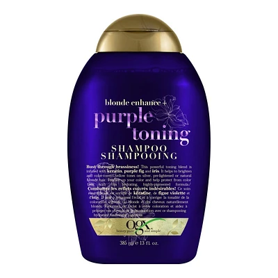 OGX Blonde Enhance + Purple Toning Shampoo - 385ml