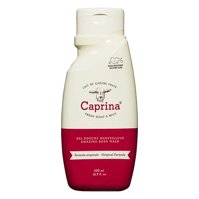 Caprina Fresh Goat's Milk Body Wash - Original - 500ml