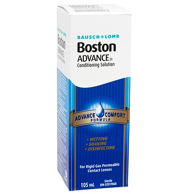 Bausch + Lomb Boston Advance Contact Lens Conditioning Solution - 105ml