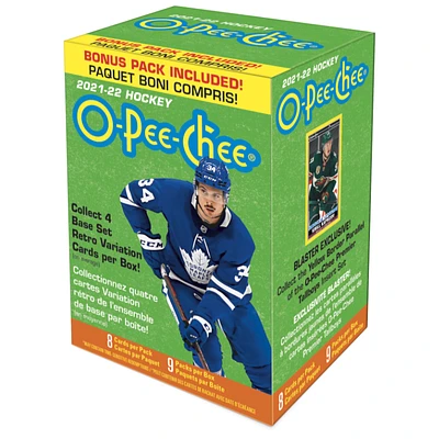 21/22 NHL O-Pee-Chee Hockey Cards - Blaster Deck