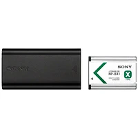 Sony USB Travel Charger and Battery Kit - ACC-TRDCX