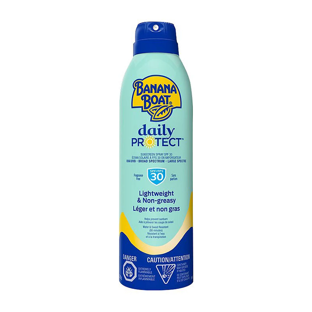 Banana Boat Daily Protect Sunscreen Spray - SPF 30 - 226g