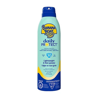 Banana Boat Daily Protect Sunscreen Spray - SPF 30 - 226g