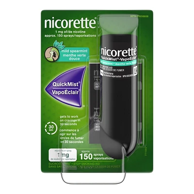 NICORETTE QuickMist Spray - Mild Spearmint