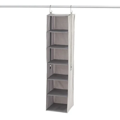 Neatfreak Closet Organizer - 6 Shelf - Grey
