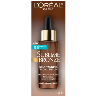 L'Oreal Sublime Bronze Self-Tanning Facial Serum - 30ml