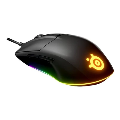 SteelSeries Rival 3 Gaming Mouse - Black - 62513