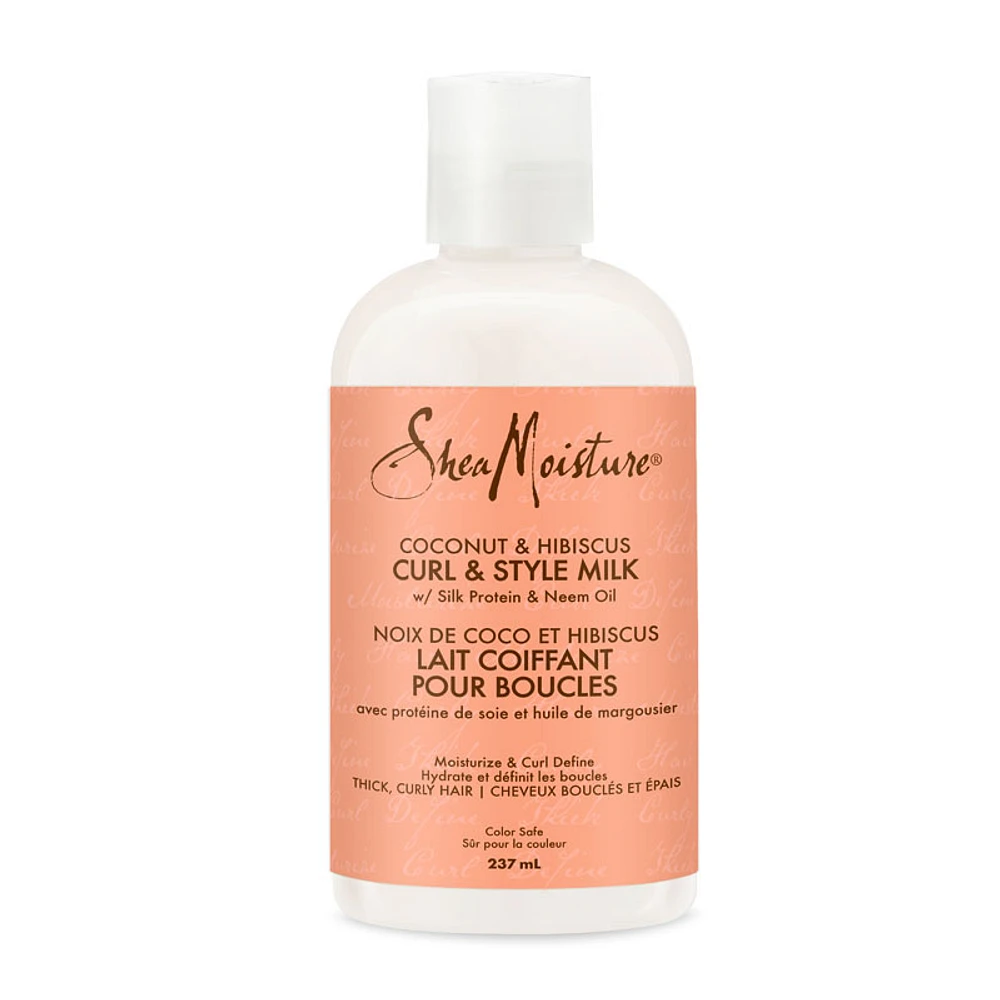 SheaMoisture Coconut & Hibiscus Curl & Style Milk - 237ml