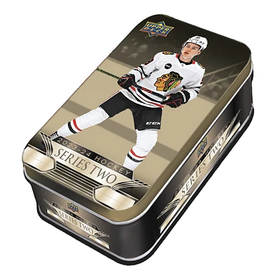 2023-24 NHL Upper Deck Hockey Series 2 Sports Trading Cards Tin
