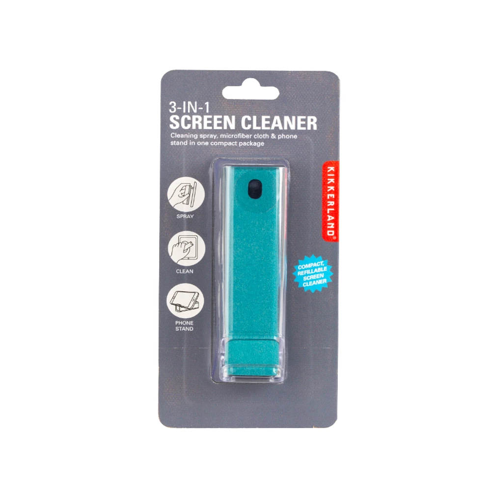 Kikkerland 3-in-1 Screen Cleaner - Assorted