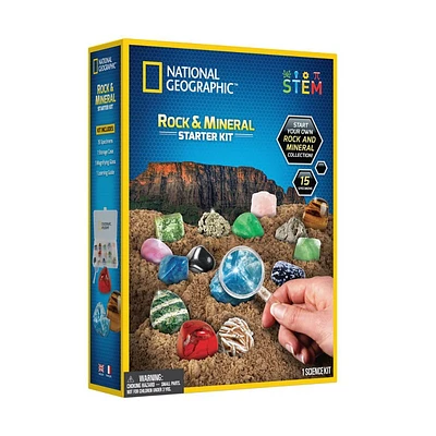 National Geographic Rock And Mineral Starter Kit