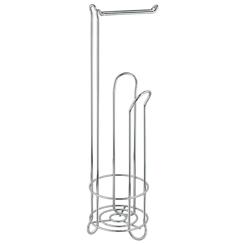 InterDesign Classico Toilet Roll Stand - Chrome