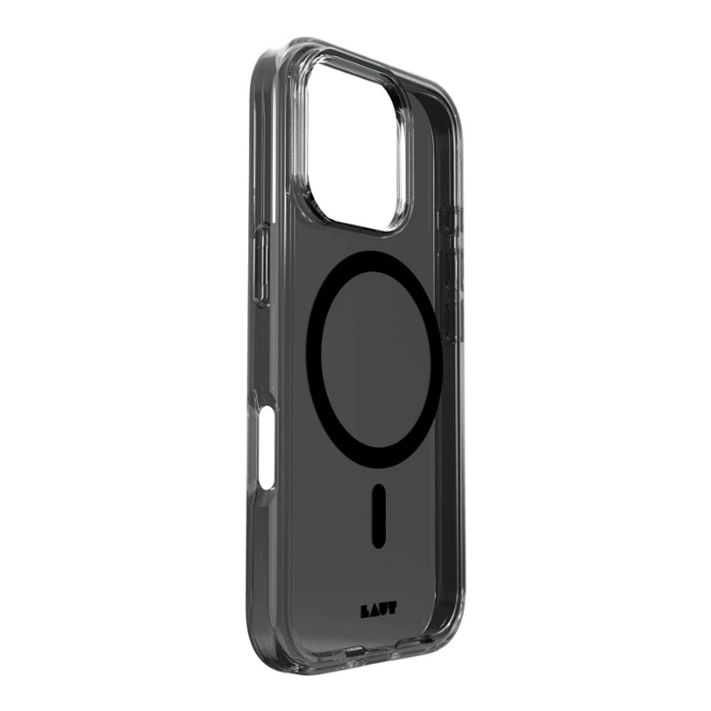 Laut Crystal-M Back Cover for Apple iPhone 16 Pro Max - Black Crystal