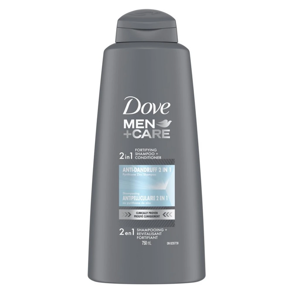 Dove Men+Care Anti-Dandruff Shampoo & Conditioner - 750ml