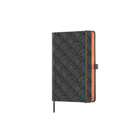 CASTELLI Copper Notebook - 13 x 21cm - Ruled - Art Deco