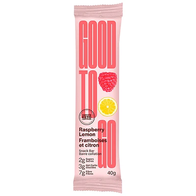 Good to Go Snack Bar - Raspberry Lemon - 40g