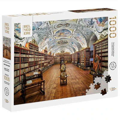 Pierre Belvedere Monastery Library Jigsaw Puzzle - 1000pc