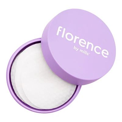 Florence by Mills One Swipe Glow Wipe Treatment Pads - 30's