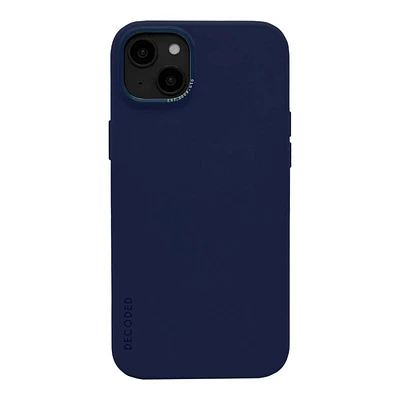 Decoded MagSafe Silicone Back Cover for Apple iPhone 14 Plus - Navy Peone