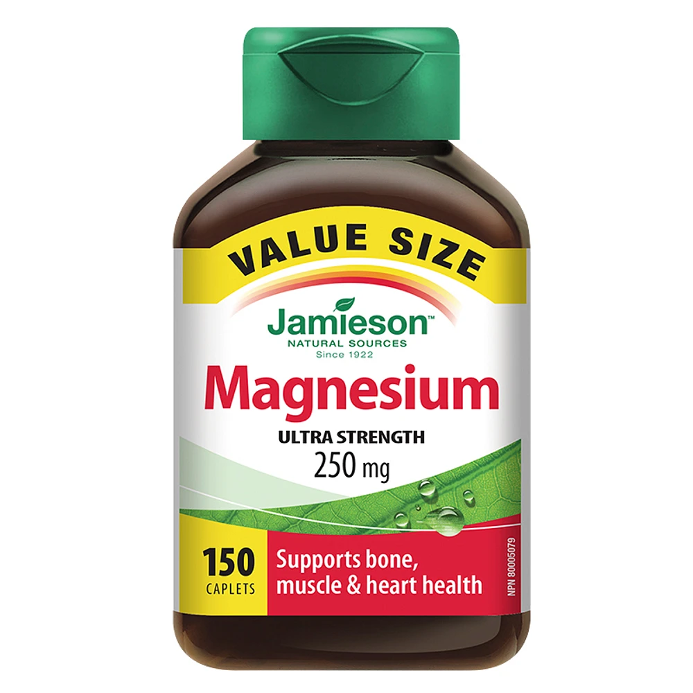 Jamieson Magnesium Ultra Strength 250 mg - 150s