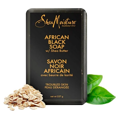 Shea Moisture African Black Soap Bar - 227g