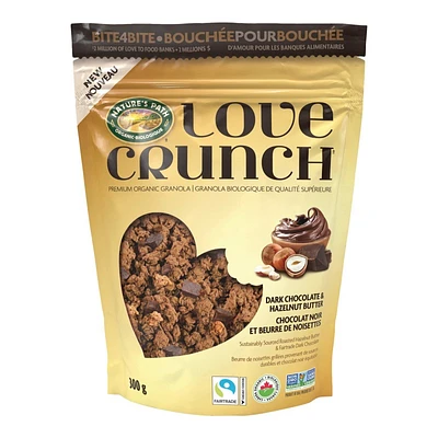 Love Crunch Granola - Dark Chocolate & Hazelnut Butter - 300g