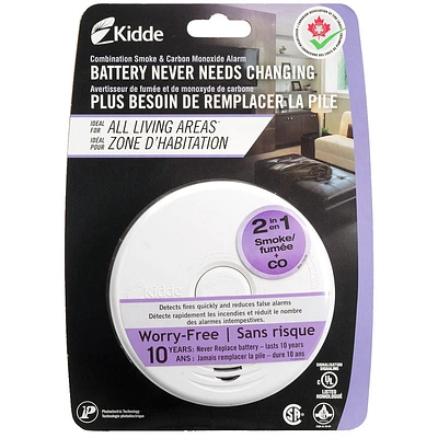 Kidde Smoke and Carbon Monoxide Alarm - P3010L-Co-Ca