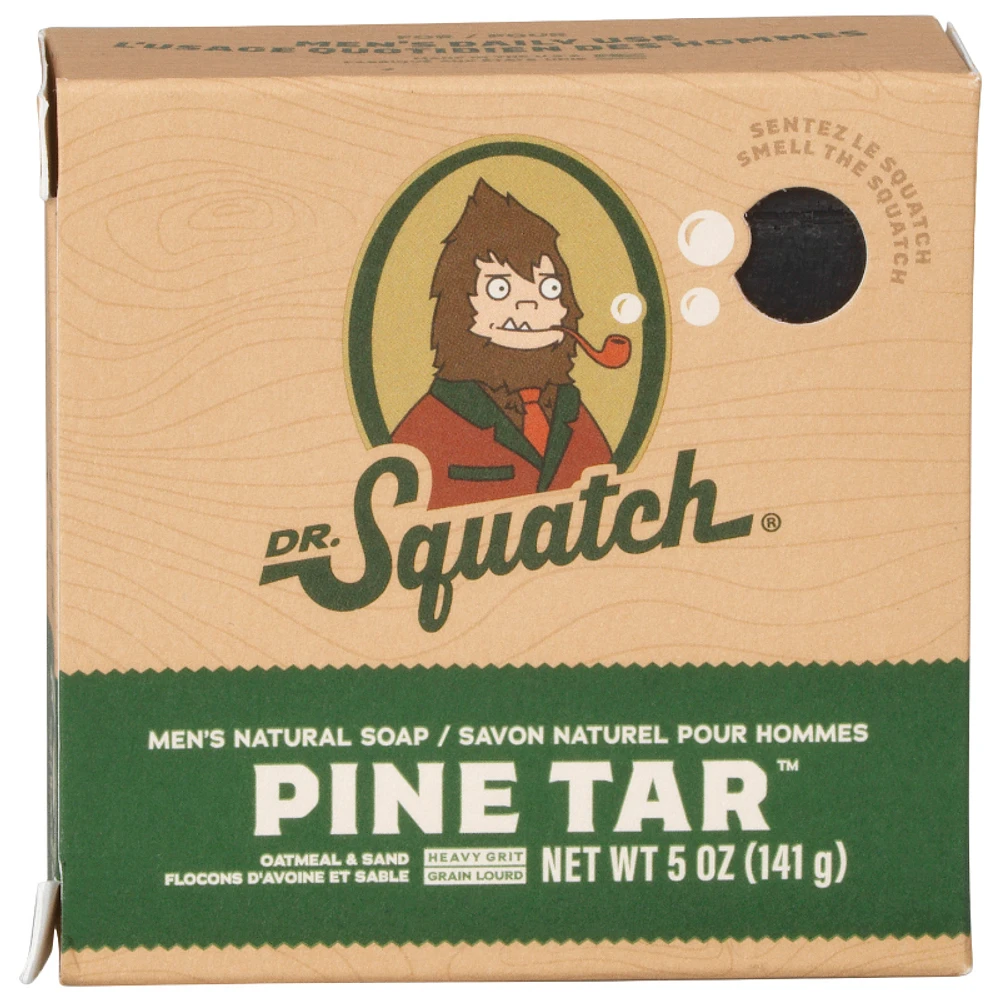 Dr.Squatch Mens Natural Soap - Pine Tar - 141g