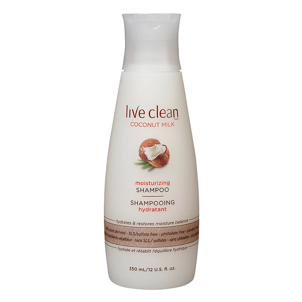 Live Clean Coconut Milk Shampoo - 350ml