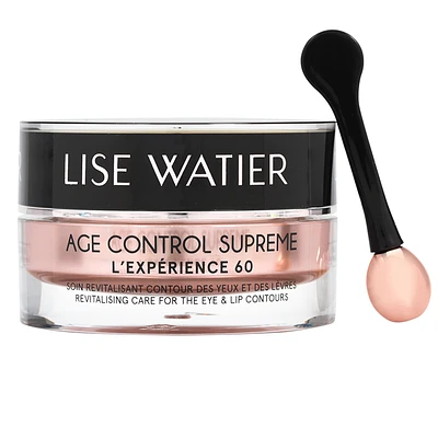 Lise Watier Age Control Supreme L'Experience 60 Revitalising Care For The Eye & Lip Contours - 15ml