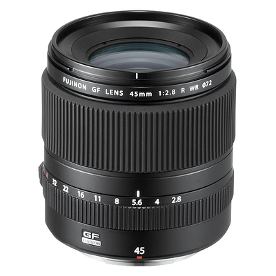 Fujifilm GF 45mm F2.8 R WR Lens - Black - 600019132