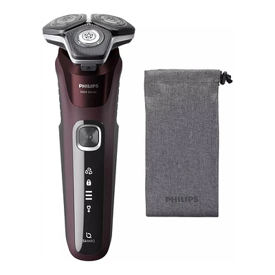Philips 5000 Series Cordless Shaver - Burgundy Red - S5881/10