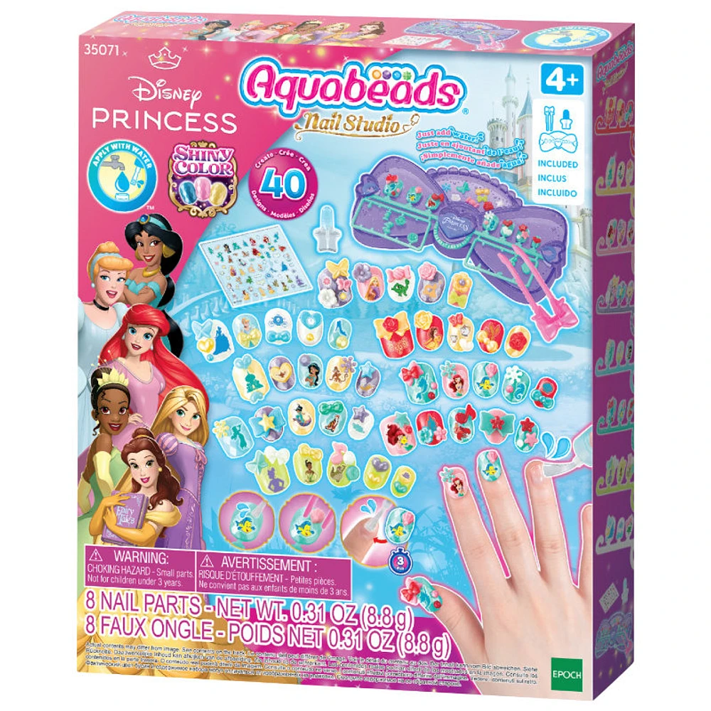 Aquabeads Nail Studio Disney Princess Dazzle Set