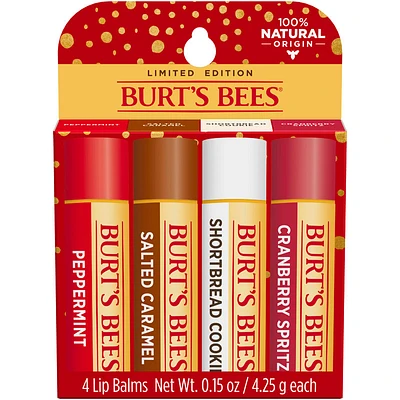 Burt's Bees Lip Balm Set - 4 x 4.25g