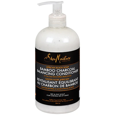 SheaMoisture African Black Soap Bamboo Charcoal Balancing Conditioner - 384ml