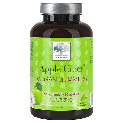 New Nordic Apple Cider Vegan Gummies - 60s